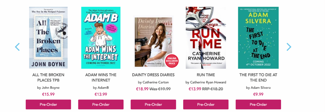 An example of the pre-order tactic on a retail store to anticipate demand